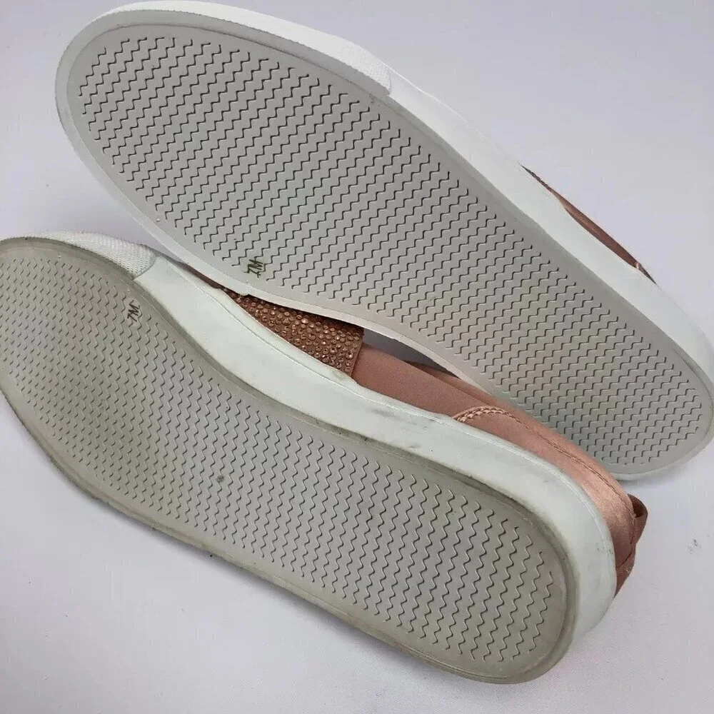 INC International Concepts Womens Sapphira Slip-On Sneak Blush Pink 7M